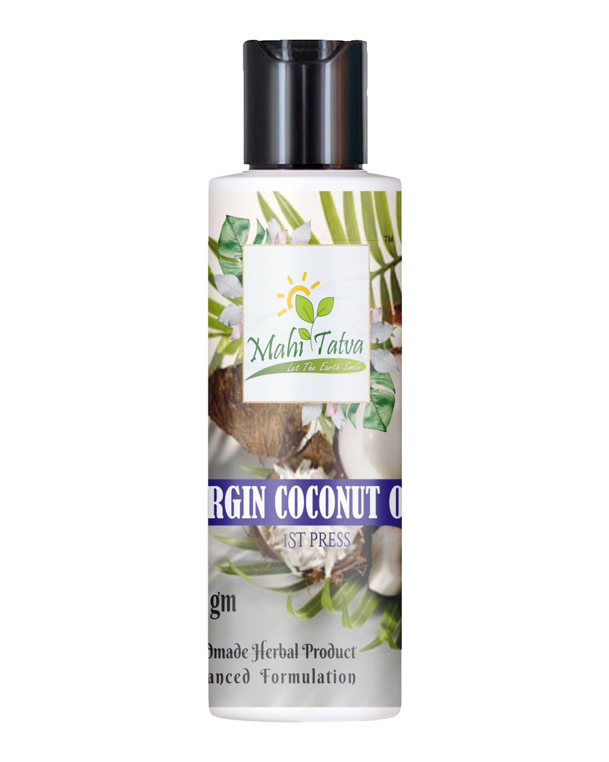 Organic Pure Virgin Coconut Oil for Hair and Skin Hair Oil (100 g)